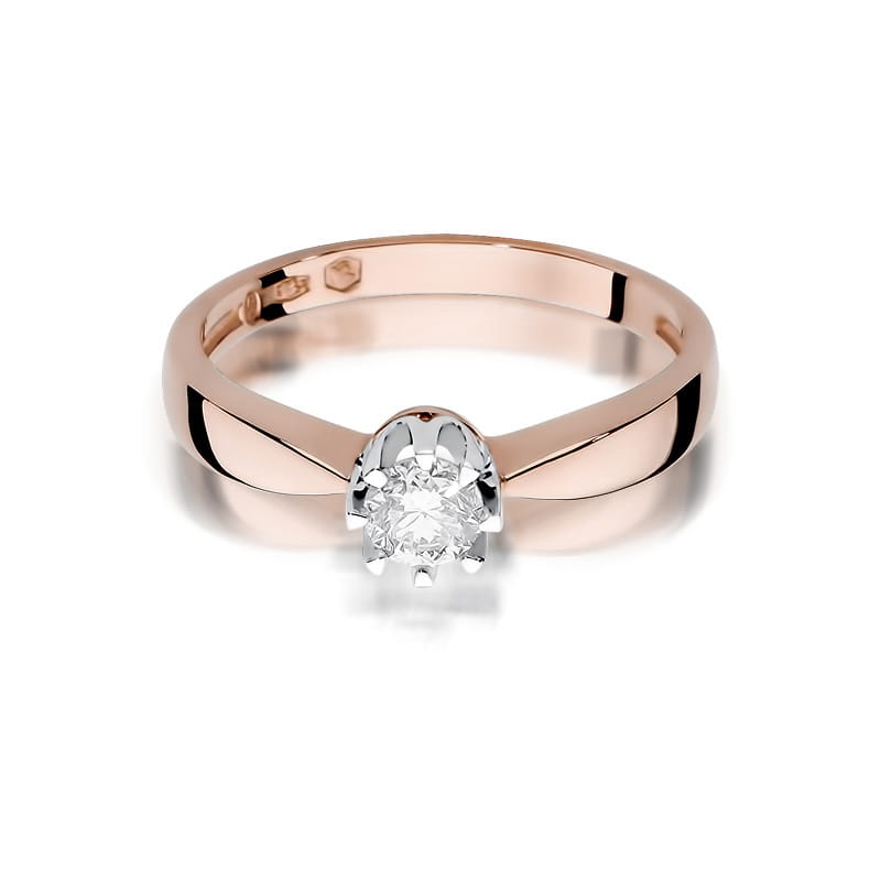 Inel Aur 14K cu Diamant Natural 0.25 ct, imaginea 6 din 12