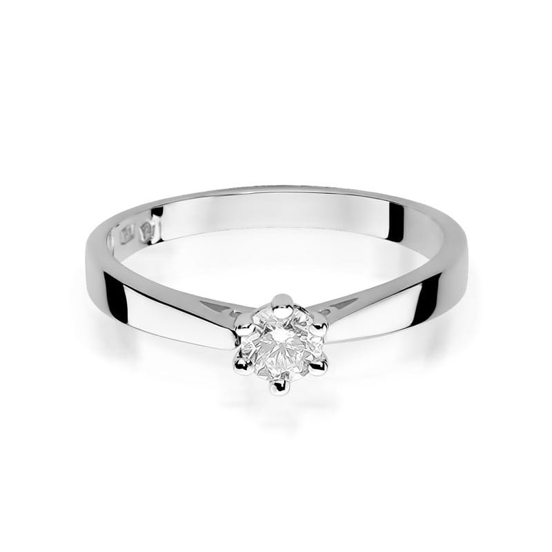 Inel Aur 14K cu Diamant Natural 0.20 ct, imaginea 10 din 12
