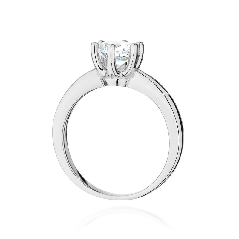 Inel Aur 14K cu Diamant Natural 1.00 ct, imaginea 11 din 12