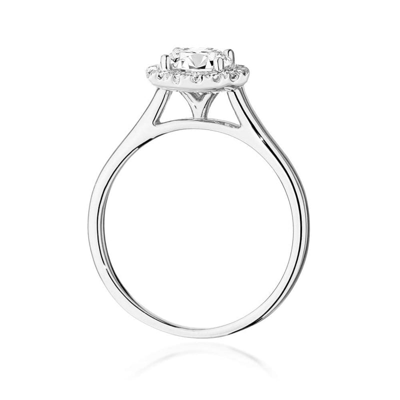 Inel Aur 14K cu Diamante Naturale 0.84 ct, imaginea 9 din 9