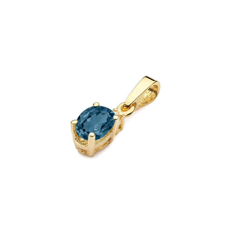 Pandantiv Aur 14K cu Diamante Naturale 0.03 ct, imaginea 2 din 6