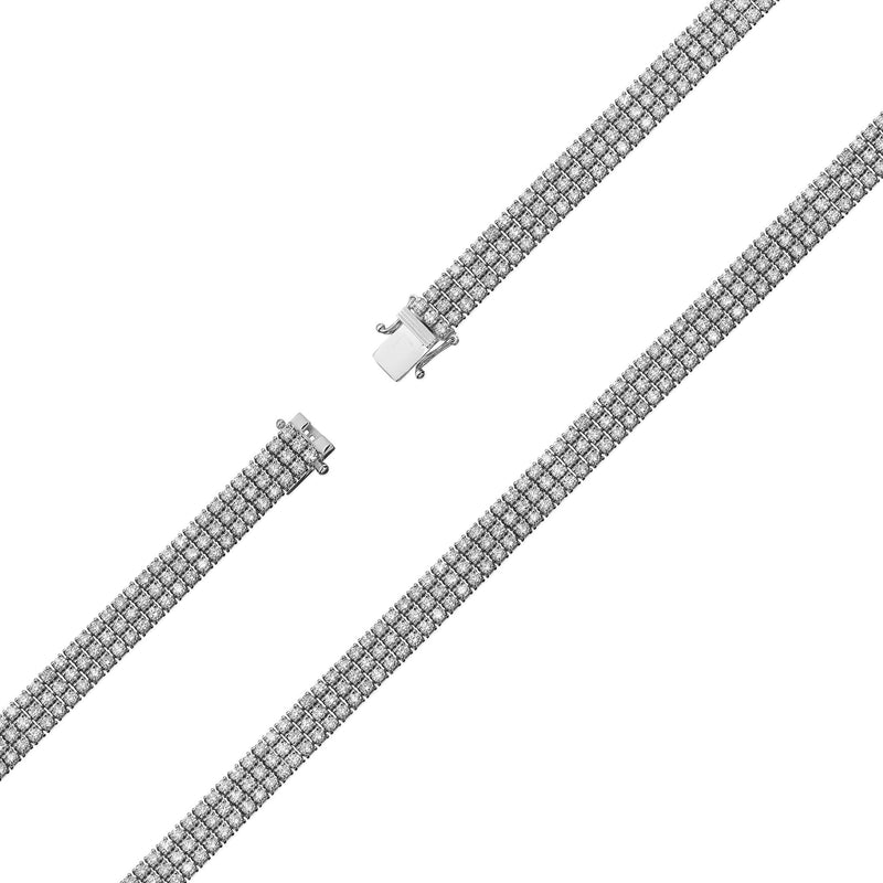 Bratara Aur 14K cu Diamante Naturale 4.44 ct, imaginea 5 din 6