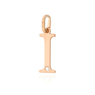 Pandantiv Aur 14K cu Diamante Naturale 0.01 ct