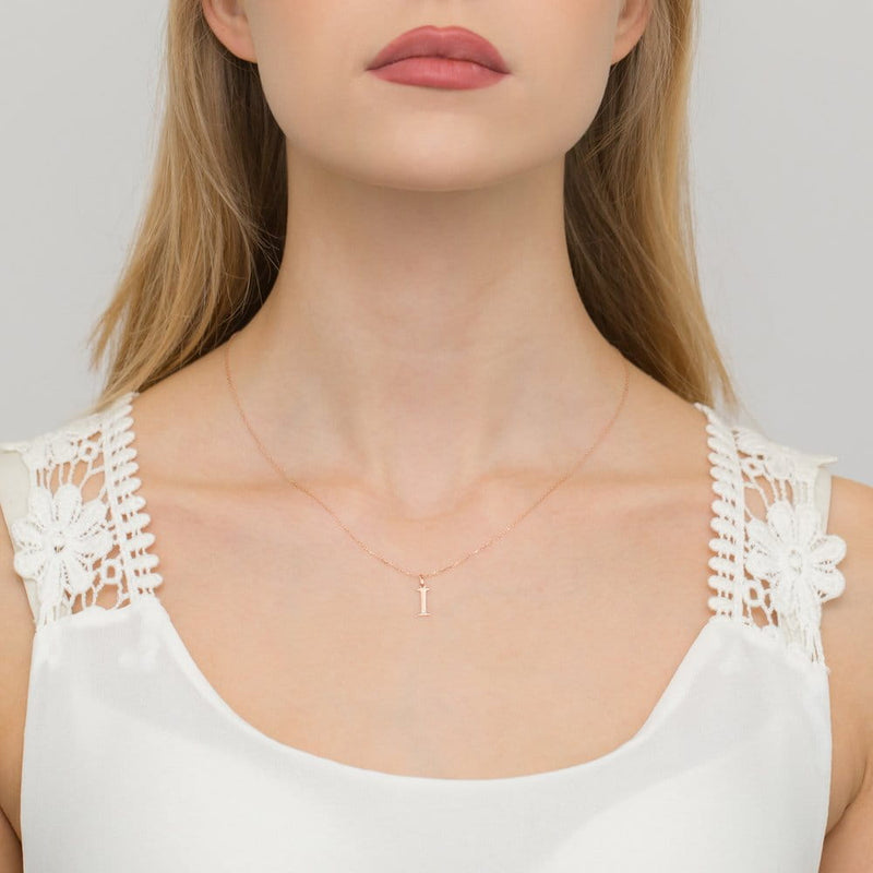 Pandantiv Aur 14K cu Diamante Naturale 0.01 ct, imaginea 2 din 2
