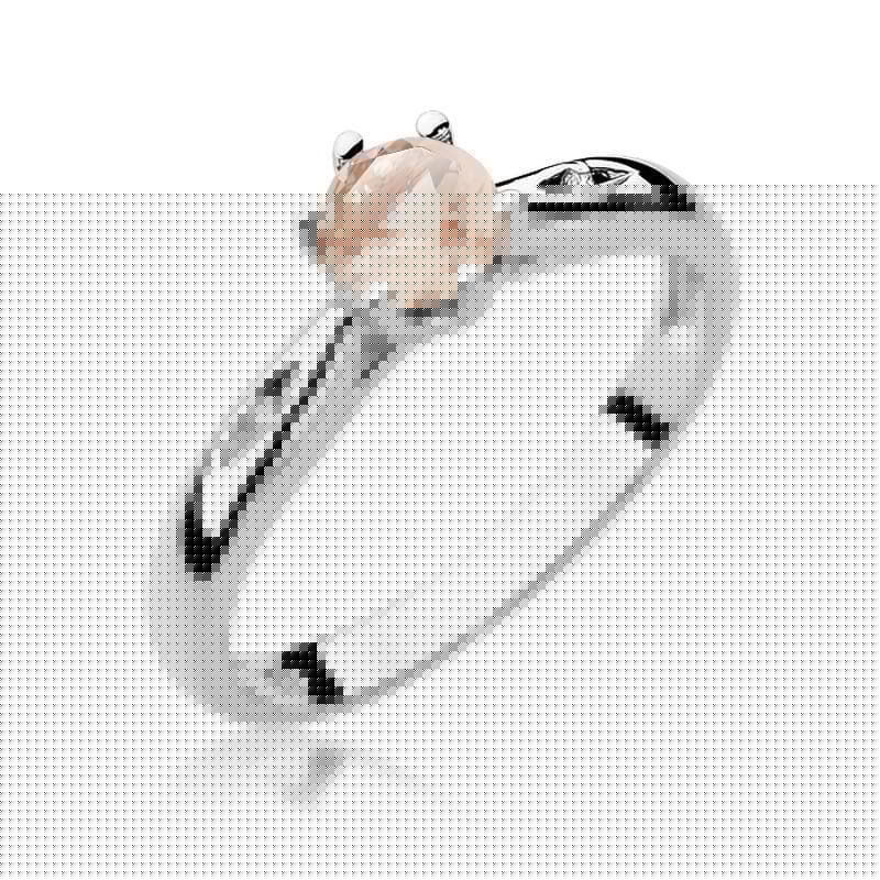 Inel Aur 14K cu Morganit 0.40 ct si Diamante Naturale 0.01 ct, imaginea 9 din 12