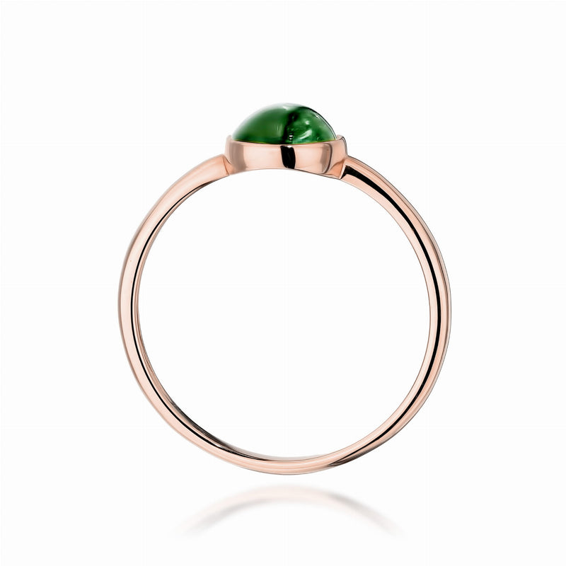 Inel Aur 14K cu Green Tourmaline 1.00 ct, imaginea 7 din 12