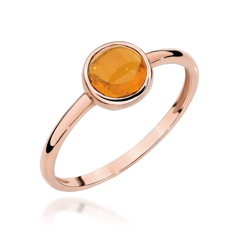 Inel Aur 14K cu Yellow Tourmaline 1.00 ct, imaginea 7 din 14