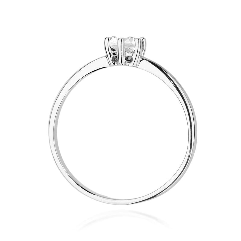 Inel Aur 14K cu Diamant Natural 0.30 ct, imaginea 11 din 12