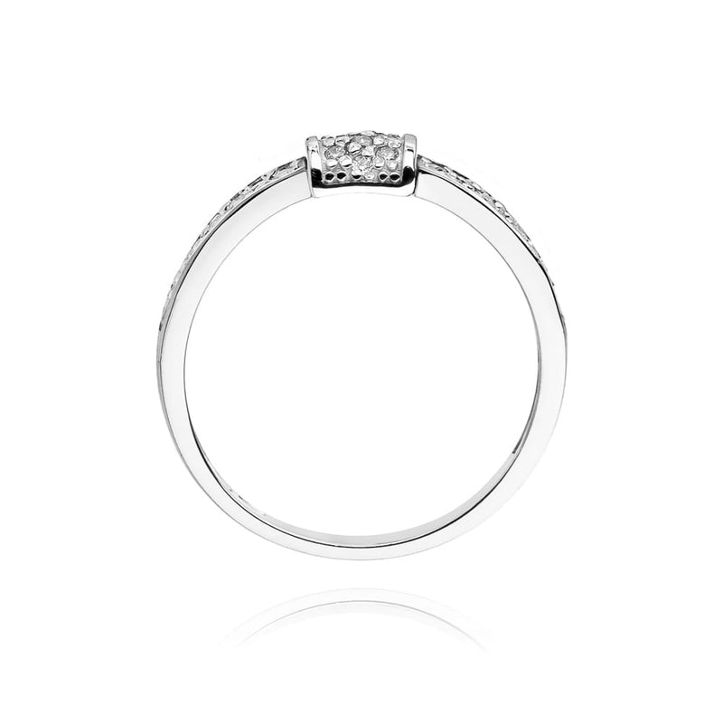 Inel Aur 14K cu Diamante Naturale 0.19 ct, imaginea 11 din 12