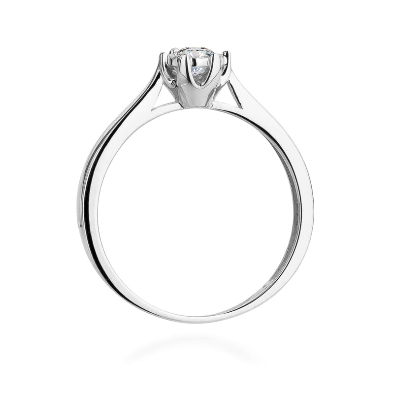 Inel Aur 14K cu Diamant de Laborator 0.20 ct, imaginea 11 din 12