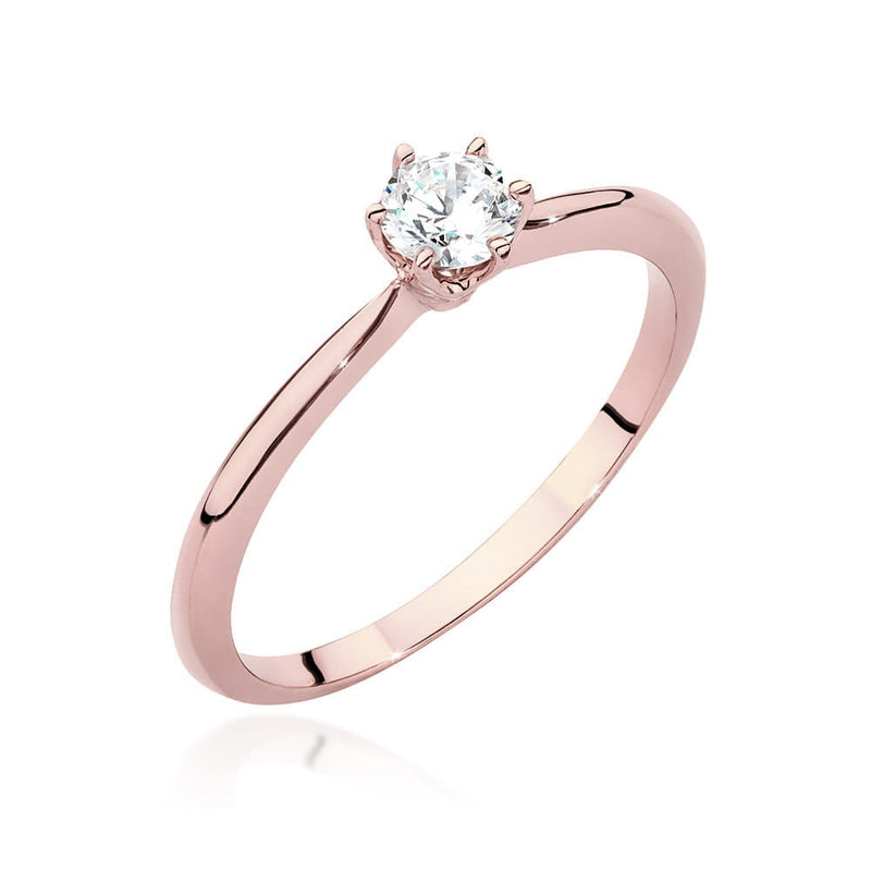 Inel Aur 14K cu Diamante de Laborator 0.40 ct, imaginea 4 din 9