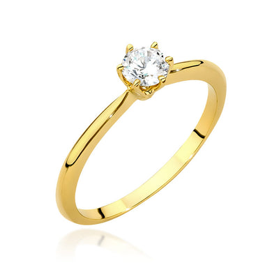 Inel Aur 14K cu Diamante de Laborator 0.50 ct
