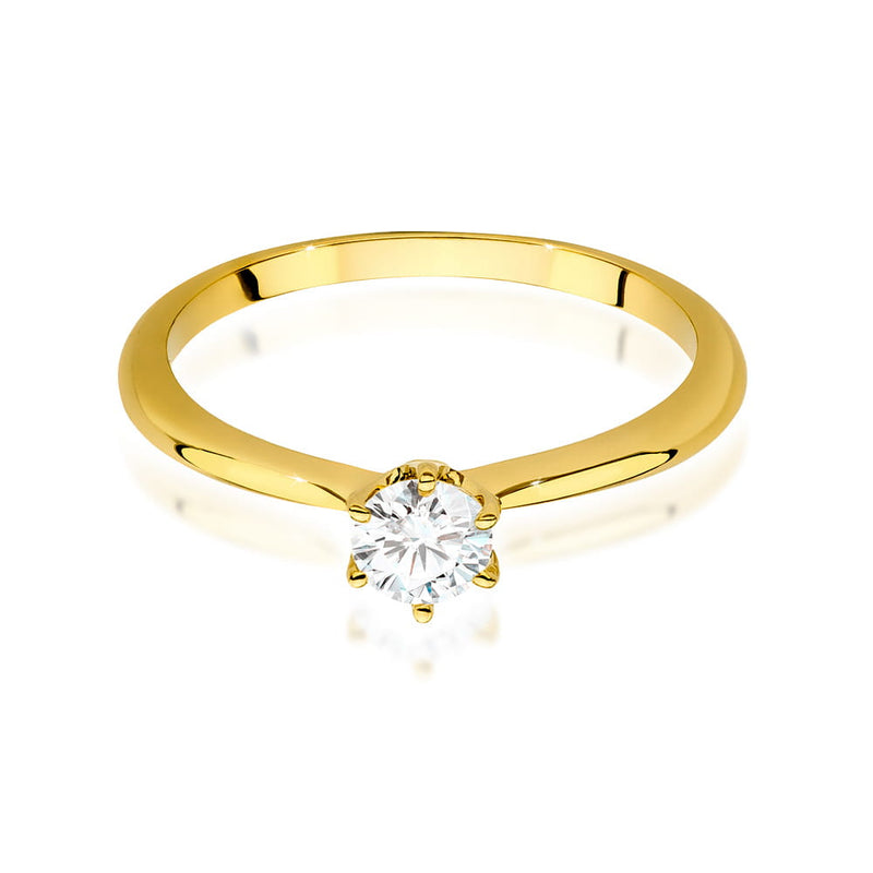 Inel Aur 14K cu Diamante de Laborator 0.50 ct, imaginea 2 din 9