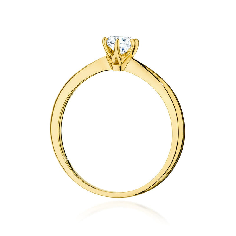 Inel Aur 14K cu Diamante de Laborator 0.50 ct, imaginea 3 din 9