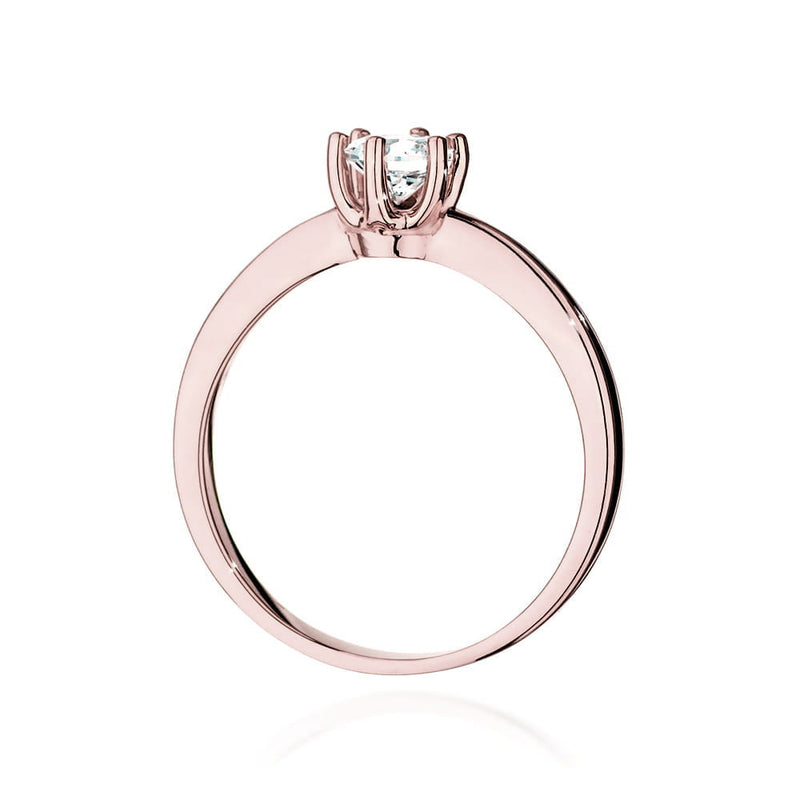 Inel Aur 14K cu Diamante de Laborator 0.40 ct, imaginea 6 din 9