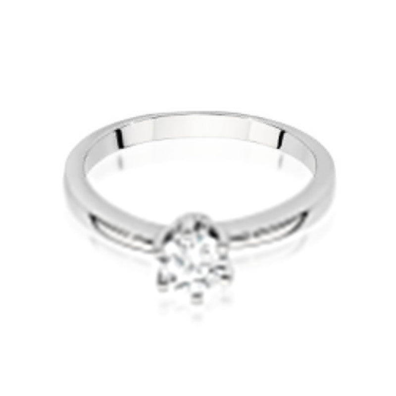 Inel Aur 14K cu Diamante de Laborator 0.40 ct, imaginea 8 din 9