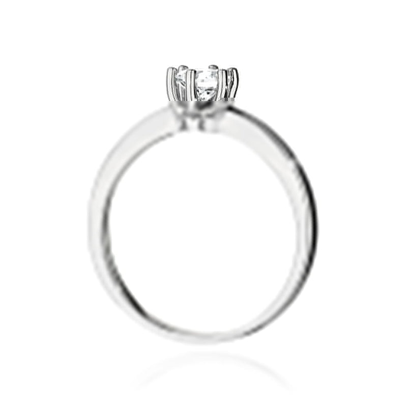 Inel Aur 14K cu Diamante de Laborator 0.40 ct, imaginea 9 din 9