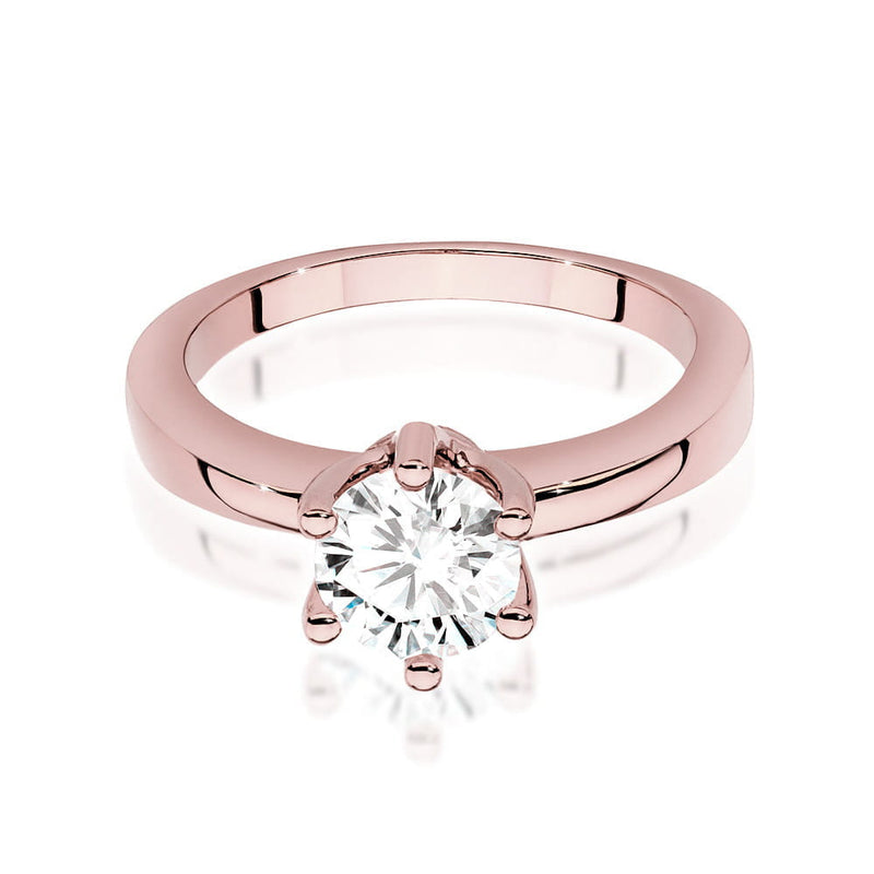 Inel Aur 14K cu Diamante de Laborator 1.00 ct, imaginea 5 din 9