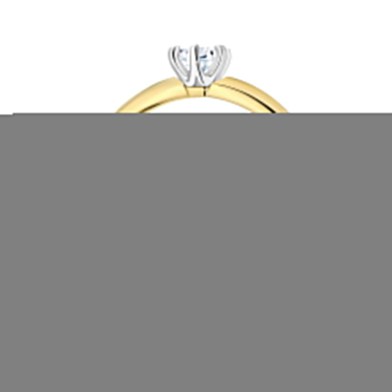 Inel Aur 14K cu Diamant Natural 0.25 ct, imaginea 3 din 12