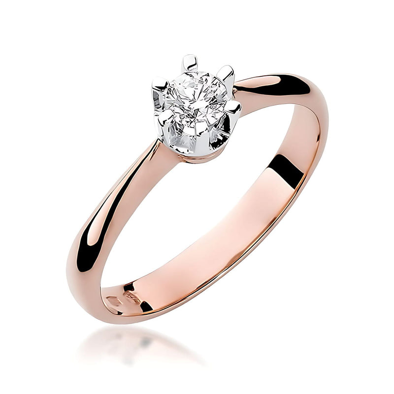 Inel Aur 14K cu Diamant de Laborator 0.25 ct, imaginea 5 din 12