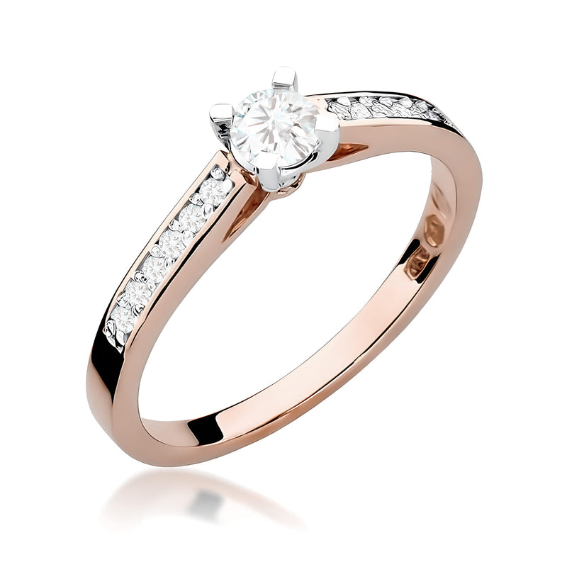 Inel Aur 14K cu Diamante de Laborator 0.36 ct, imaginea 5 din 12