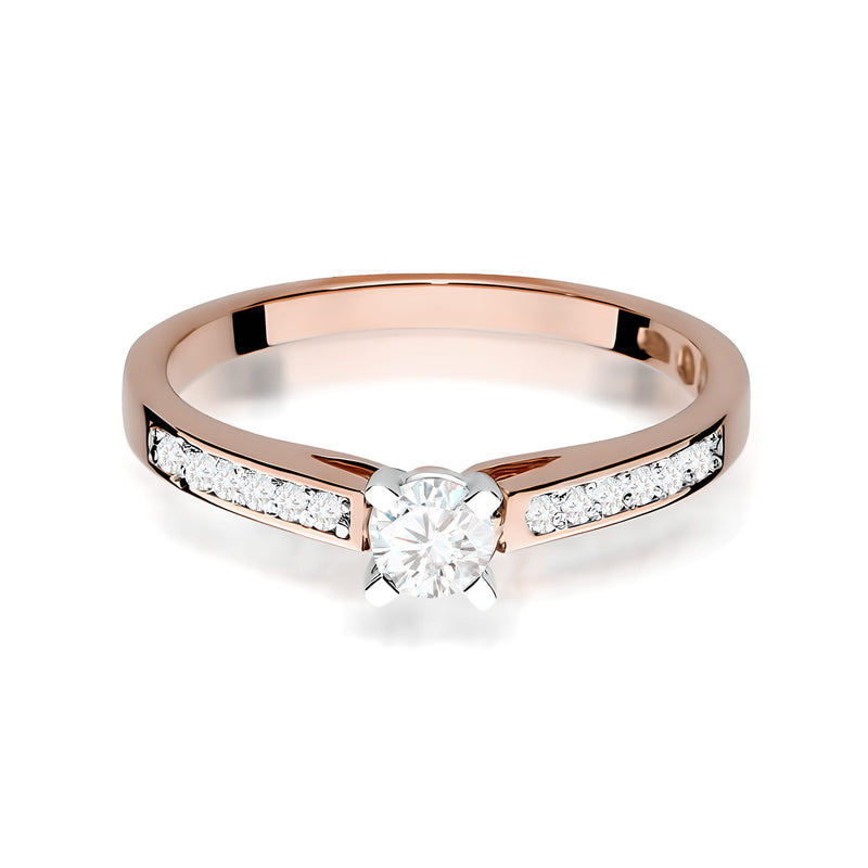 Inel Aur 14K cu Diamante de Laborator 0.36 ct, imaginea 6 din 12