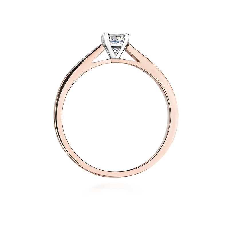 Inel Aur 14K cu Diamante de Laborator 0.36 ct, imaginea 7 din 12
