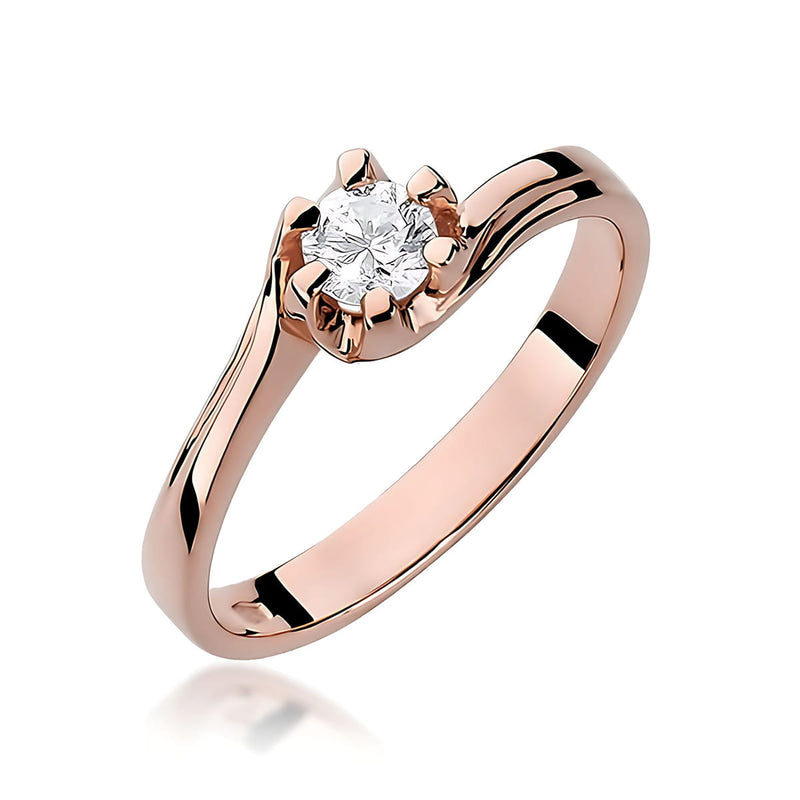 Inel Aur 14K cu Diamant de Laborator 0.30 ct, imaginea 5 din 12
