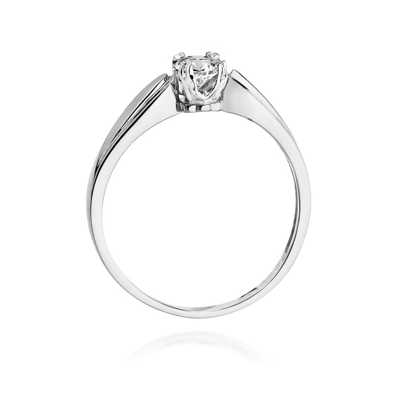 Inel Aur 14K cu Diamant de Laborator 0.25 ct, imaginea 11 din 12