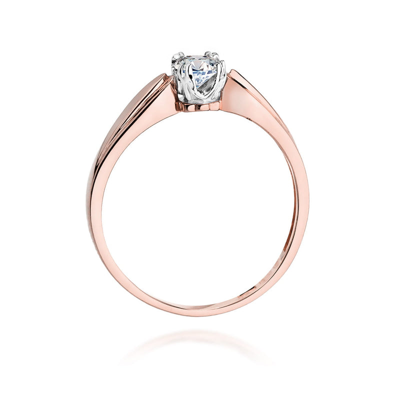 Inel Aur 14K cu Diamant de Laborator 0.25 ct, imaginea 7 din 12