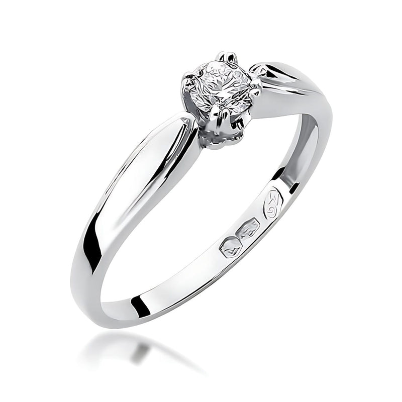 Inel Aur 14K cu Diamant de Laborator 0.25 ct, imaginea 9 din 12