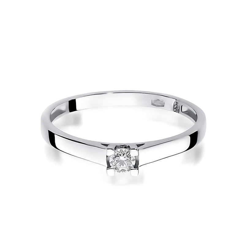 Inel Aur 14K cu Diamant de Laborator 0.10 ct, imaginea 10 din 11