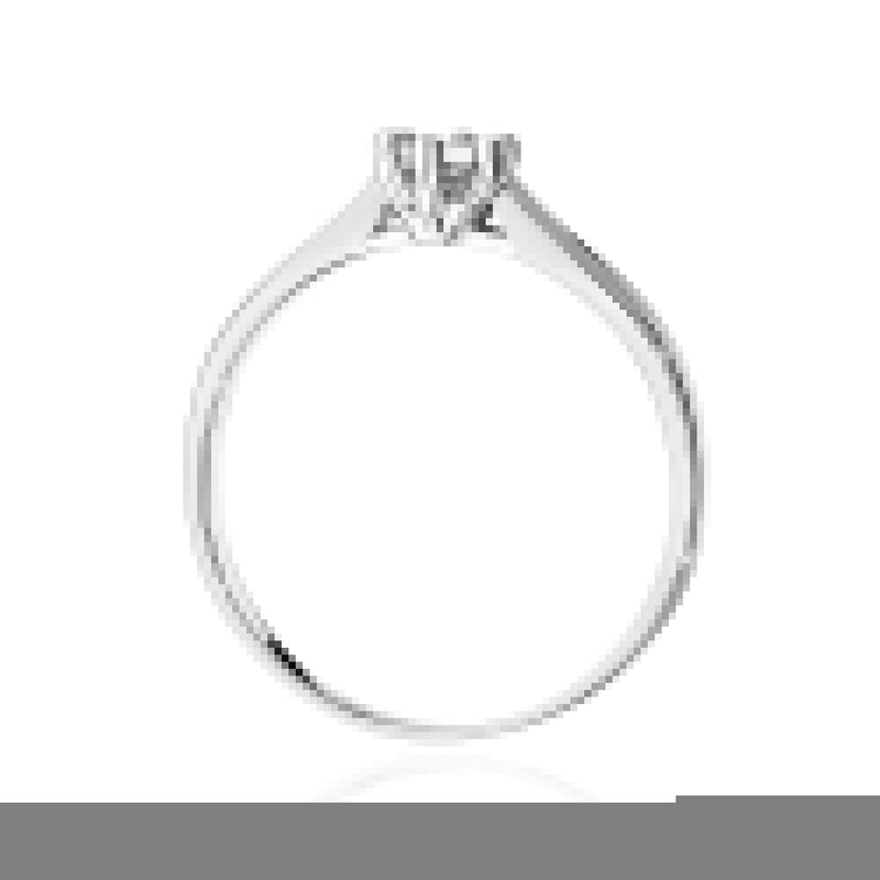 Inel Aur 14K cu Diamant de Laborator 0.08 ct, imaginea 3 din 10