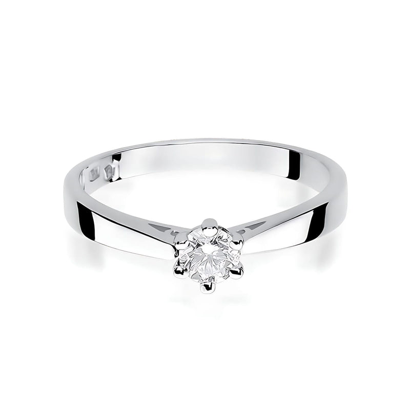Inel Aur 14K cu Diamant de Laborator 0.25 ct, imaginea 8 din 9
