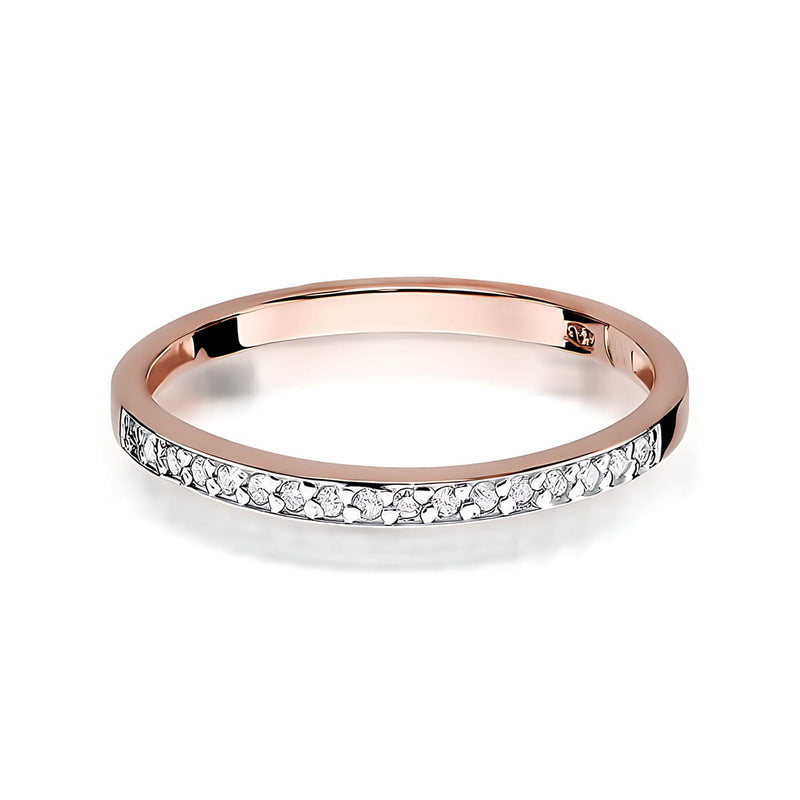 Inel Aur 14K cu Diamante de Laborator 0.09 ct, imaginea 6 din 12