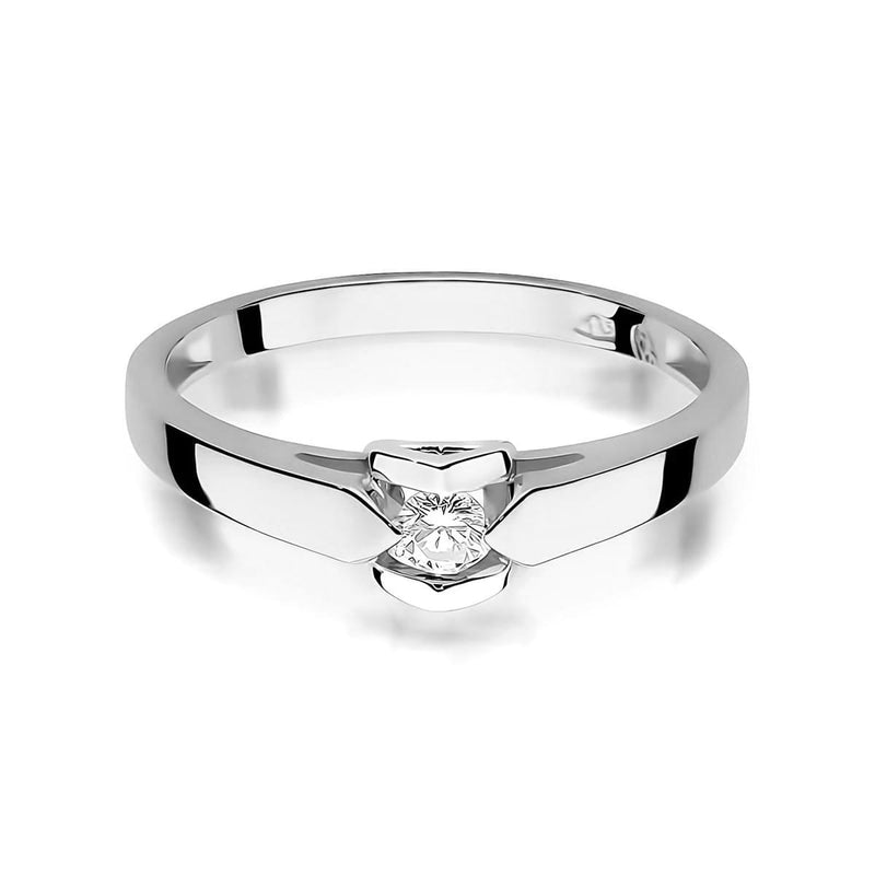 Inel Aur 14K cu Diamant de Laborator 0.10 ct, imaginea 10 din 12