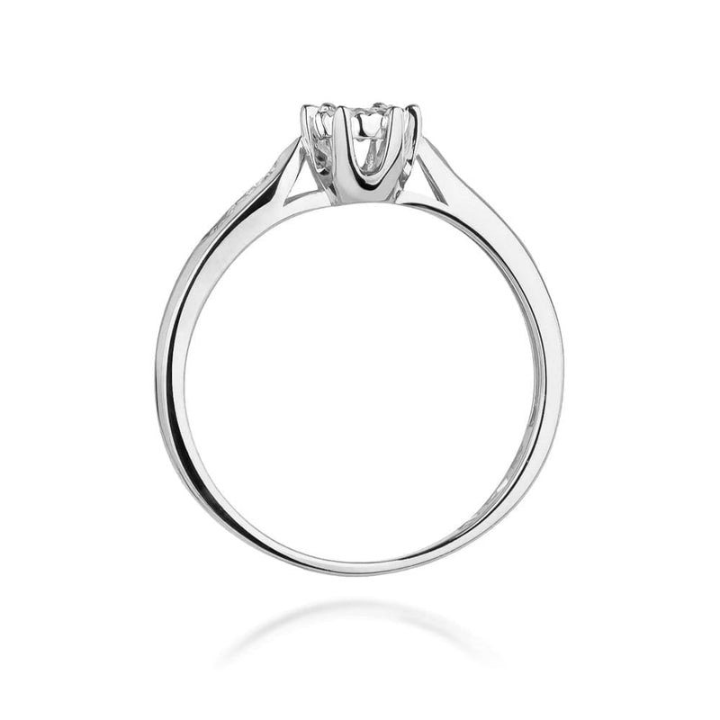 Inel Aur 14K cu Diamante de Laborator 0.13 ct, imaginea 11 din 12