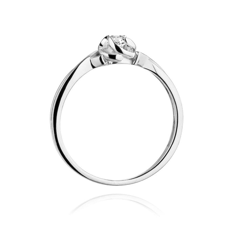 Inel Aur 14K cu Diamant de Laborator 0.10 ct, imaginea 11 din 12