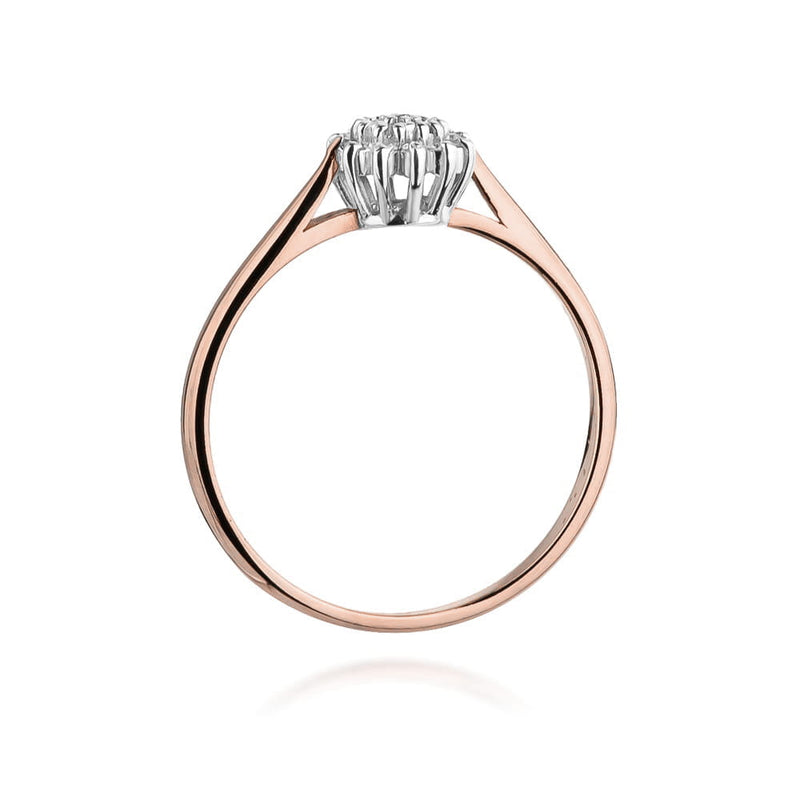 Inel Aur 14K cu Diamante de Laborator 0.10 ct, imaginea 7 din 12