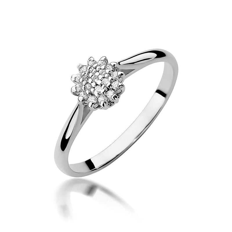 Inel Aur 14K cu Diamante de Laborator 0.10 ct, imaginea 9 din 12
