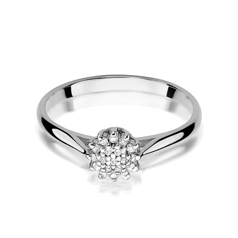 Inel Aur 14K cu Diamante de Laborator 0.10 ct, imaginea 10 din 12