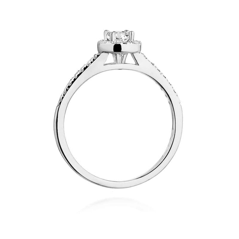 Inel Aur 14K cu Diamante de Laborator 0.28 ct, imaginea 11 din 12