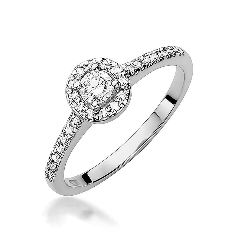 Inel Aur 14K cu Diamante de Laborator 0.28 ct, imaginea 9 din 12