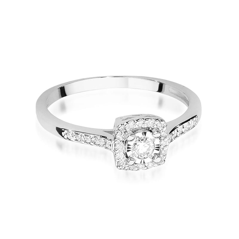 Inel Aur 14K cu Diamante de Laborator 0.21 ct, imaginea 10 din 12