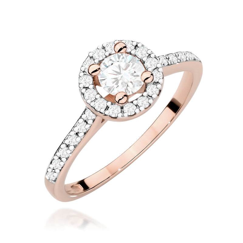 Inel Aur 14K cu Diamante de Laborator 0.52 ct, imaginea 5 din 12