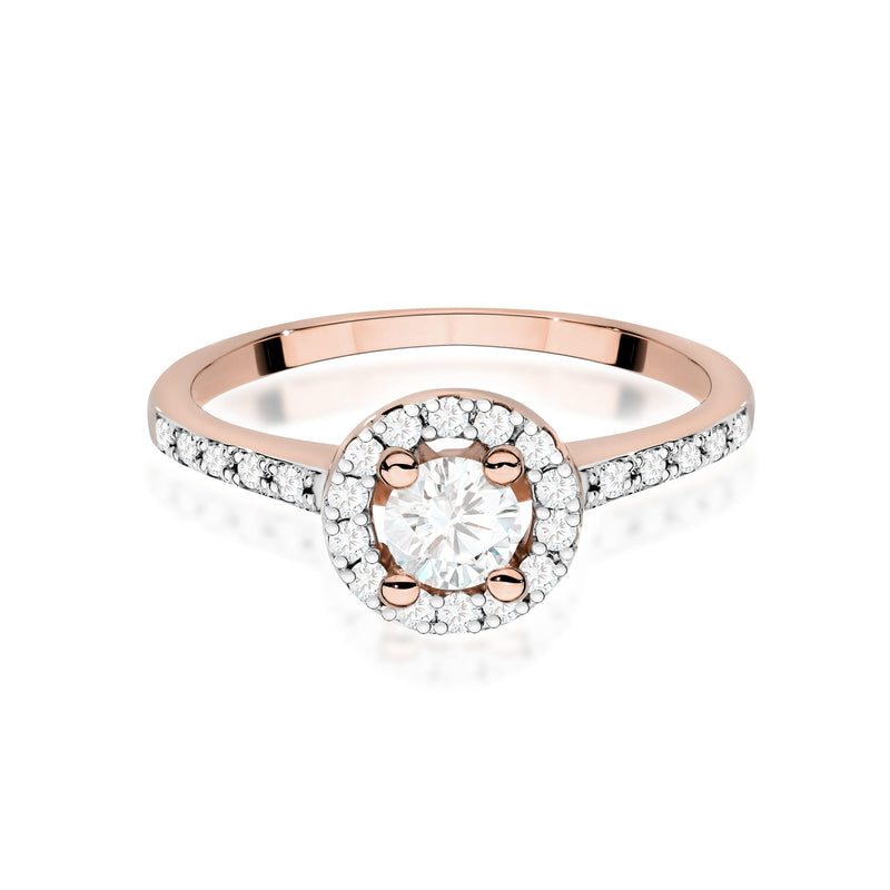 Inel Aur 14K cu Diamante de Laborator 0.52 ct, imaginea 6 din 12