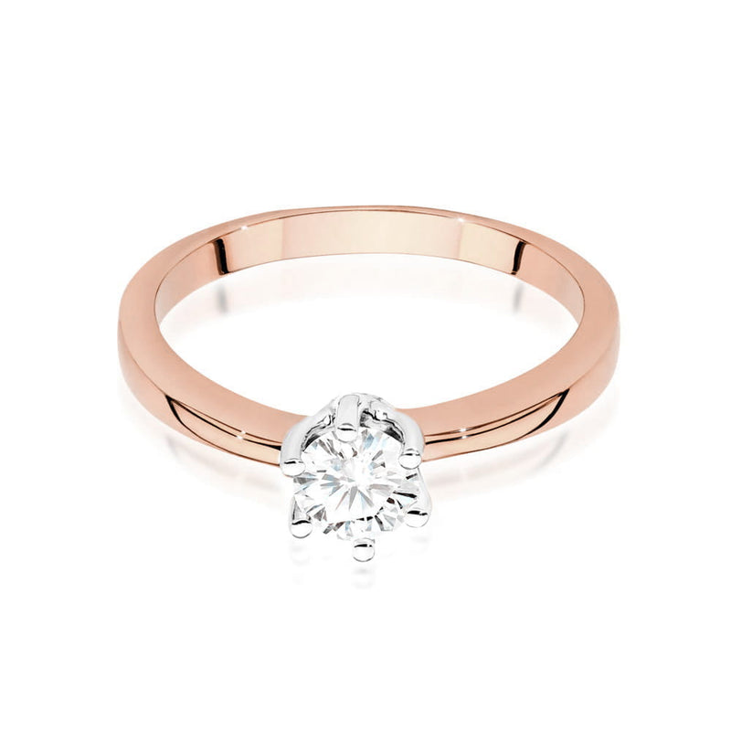 Inel Aur 14K cu Diamant de Laborator 0.40 ct, imaginea 6 din 12