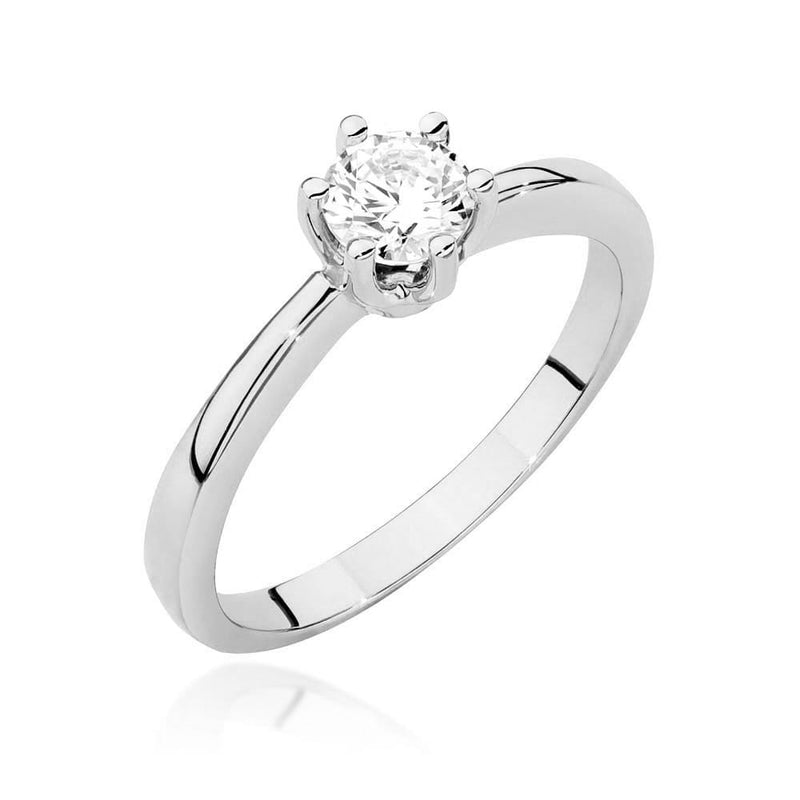 Inel Aur 14K cu Diamant de Laborator 0.40 ct, imaginea 9 din 12