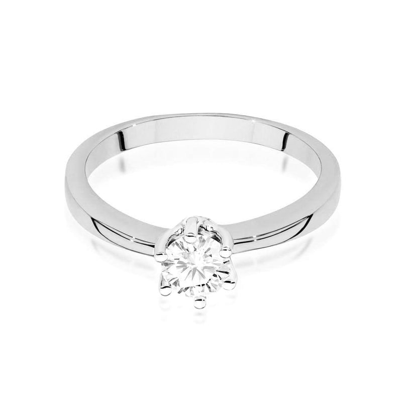 Inel Aur 14K cu Diamant de Laborator 0.40 ct, imaginea 10 din 12