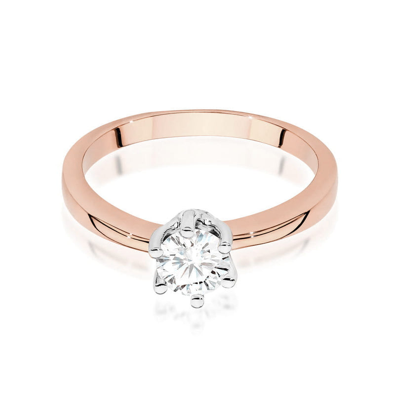 Inel Aur 14K cu Diamant de Laborator 0.50 ct, imaginea 6 din 12